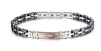 Bracciale Arkano Uomo in Acciaio Zircone BAC40N